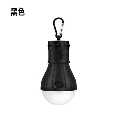 1pc Tent Hanging Lamp 3Modes LED Bulb Carabiner Portable Lantern Outdoor SOS Camping Lamp Emergency Lighting Travel Lamp Battery