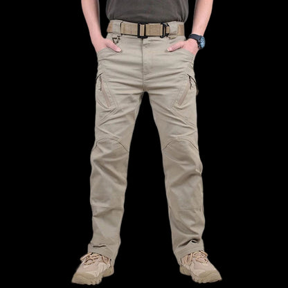 Mens Waterproof Elastic Cargo Pants - Bushman Outpost