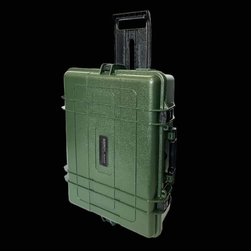 IP67 Waterproof Military Hard Case Organizer Trolly