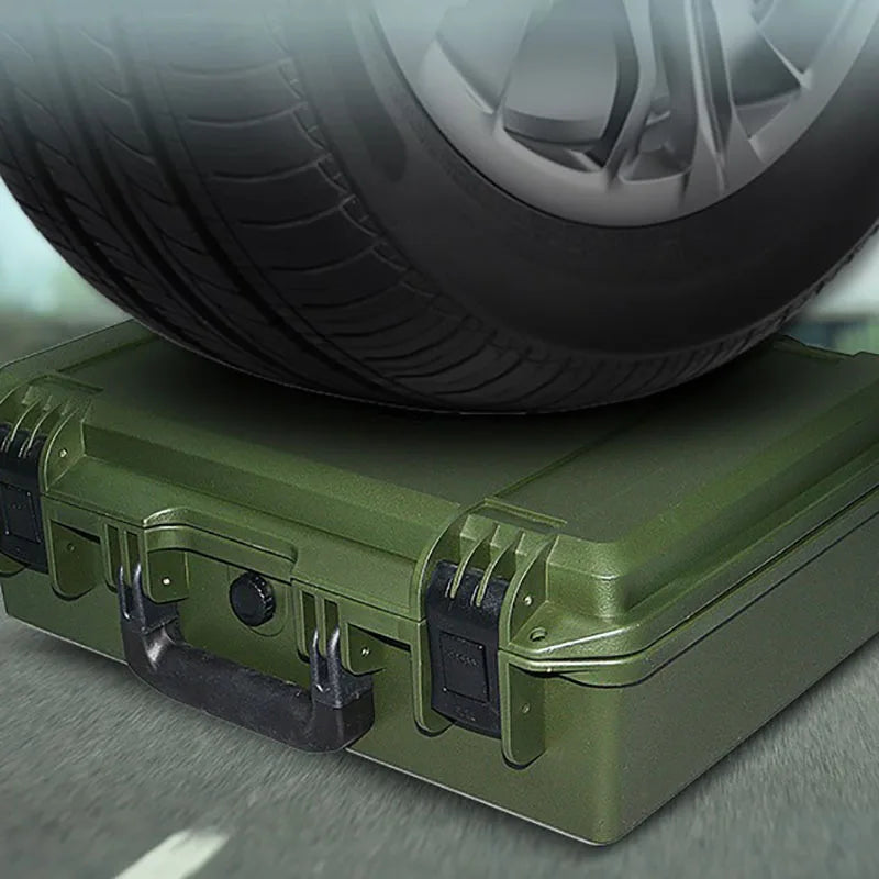 IP67 Waterproof Military Hard Case Organizer Trolly