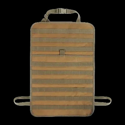 Tactical Car Seat Back Organizer 5 Detachable Molle Pouches