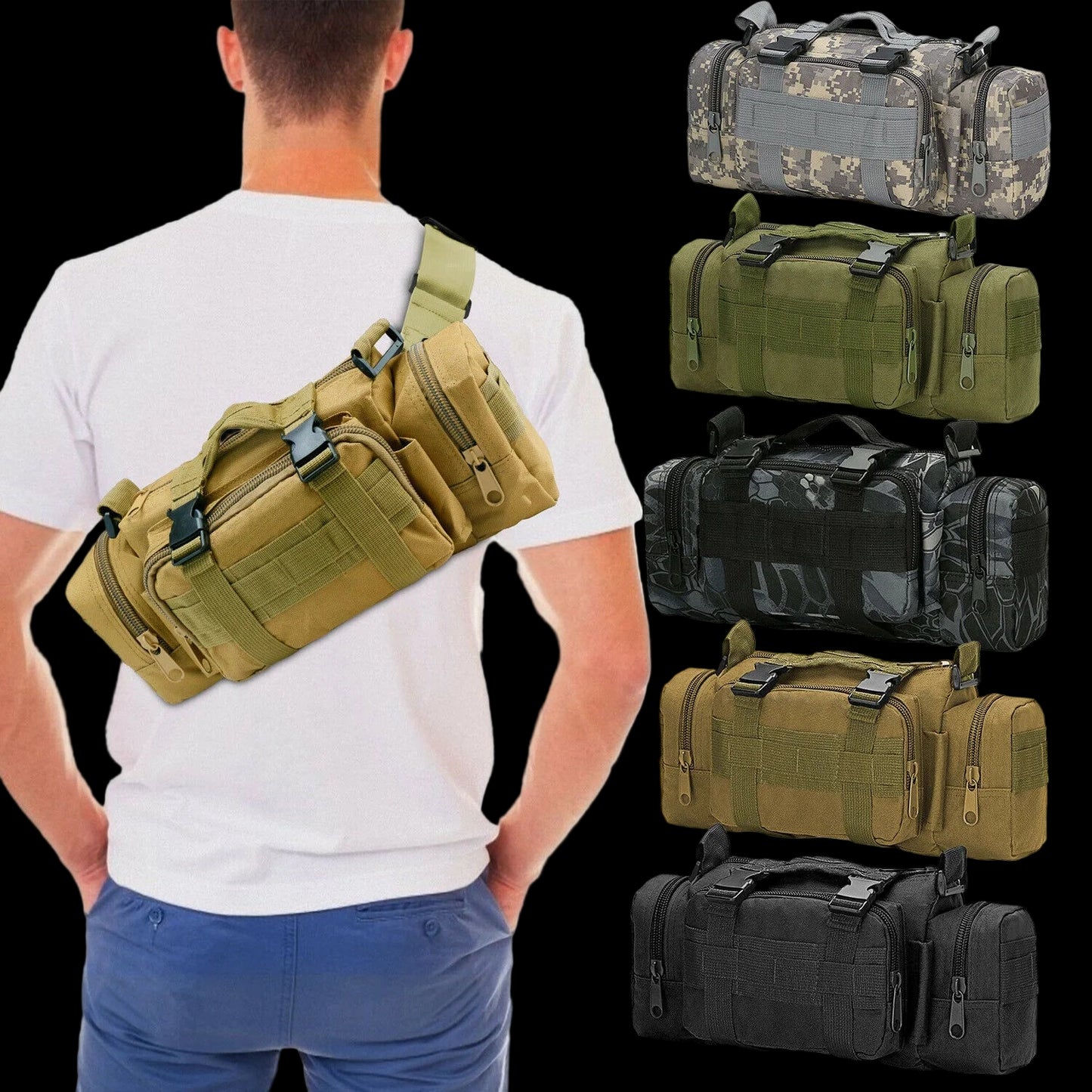 Outdoor Waist Belt/Sling Bag