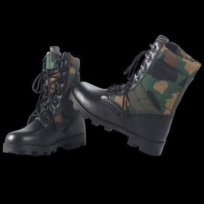 Lace Up Waterproof Combat Boots - Bushman Outpost
