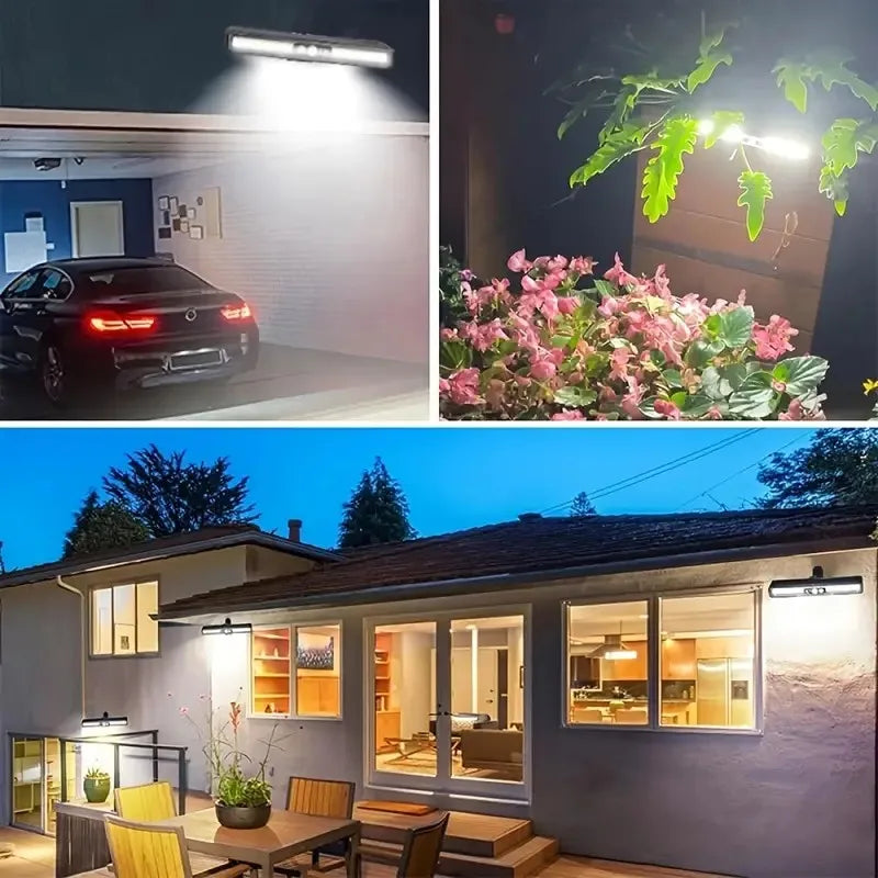 1/2/4 Packs Solar Outdoor Wall Light with Motion Sensor
