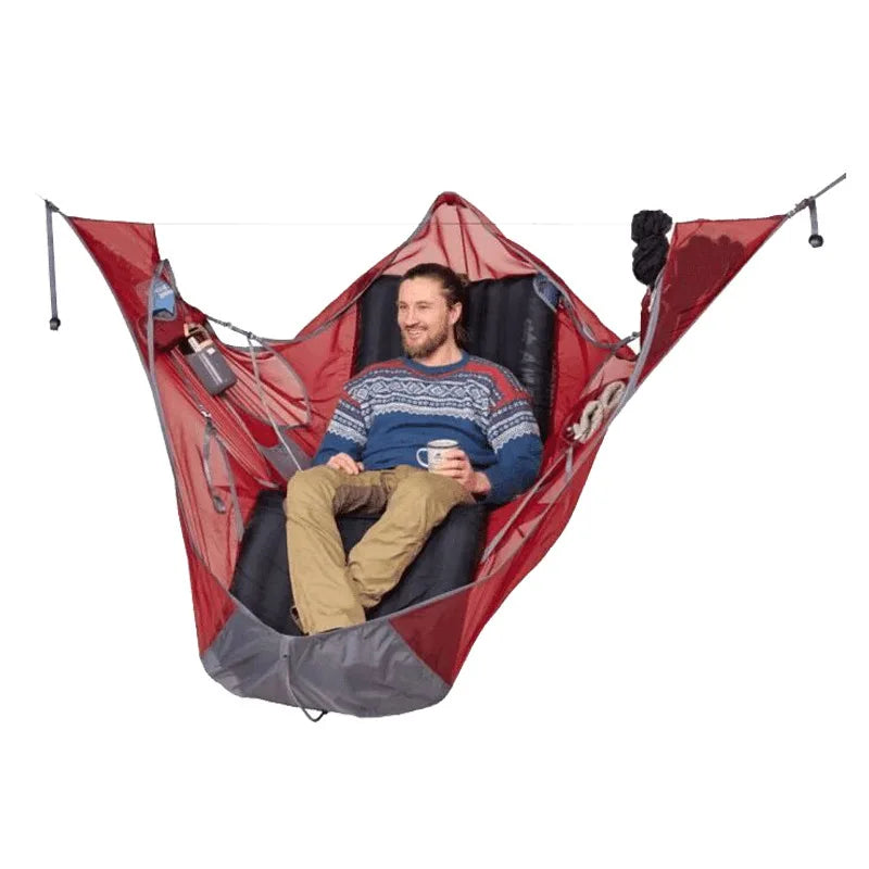 Ultralight Camping Hammock - Tear-Resistant & Mosquito-Proof
