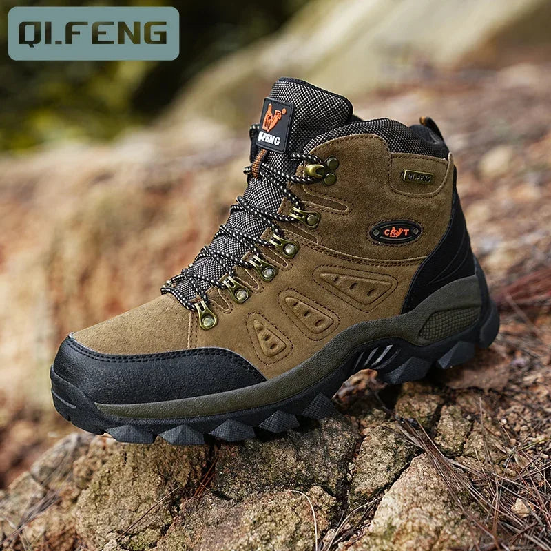 High-Top Adventure Hiking Boots - Bushman Outpost