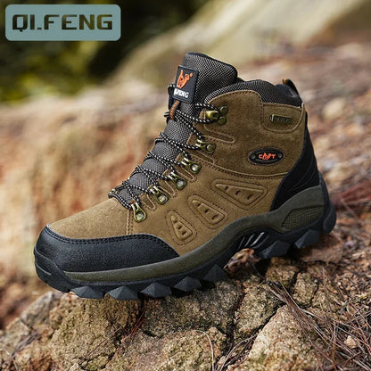 High-Top Adventure Hiking Boots - Bushman Outpost