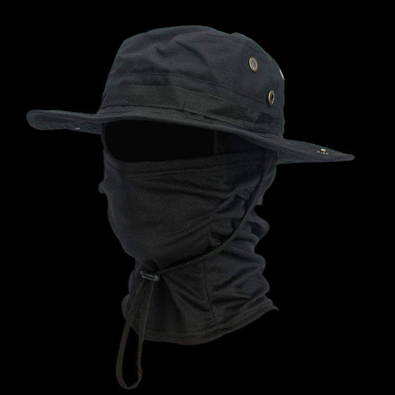 Camouflage Boonie Hat Balaclava Set