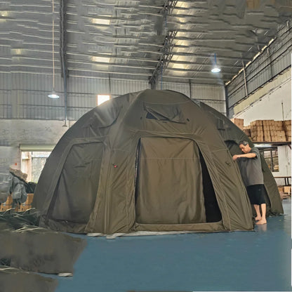 Round Round Air Oxford Cloth Material Inflatable Glamping Outdoor Camping Tent With Air Conditioning- Limited time discount
