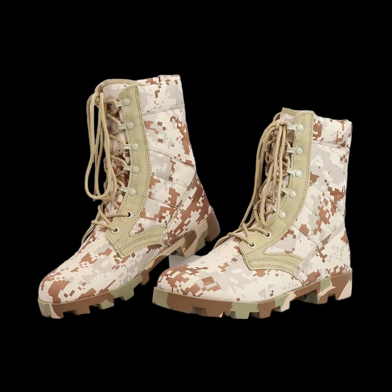 Lace Up Waterproof Combat Boots - Bushman Outpost