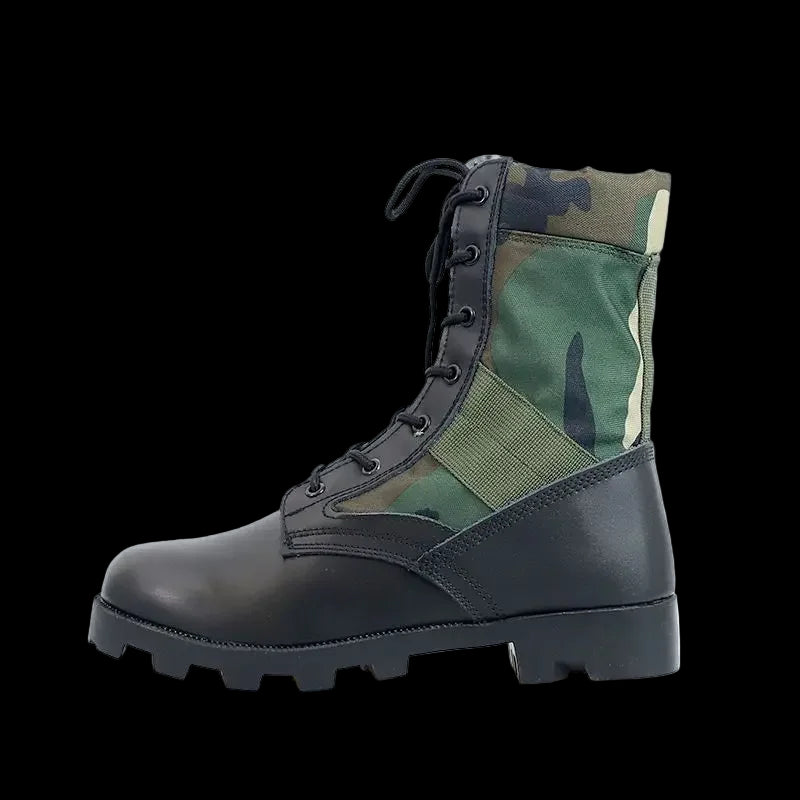 Lace Up Waterproof Combat Boots - Bushman Outpost