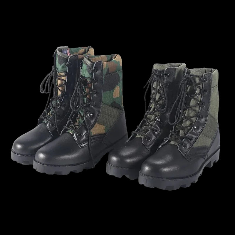 Lace Up Waterproof Combat Boots - Bushman Outpost