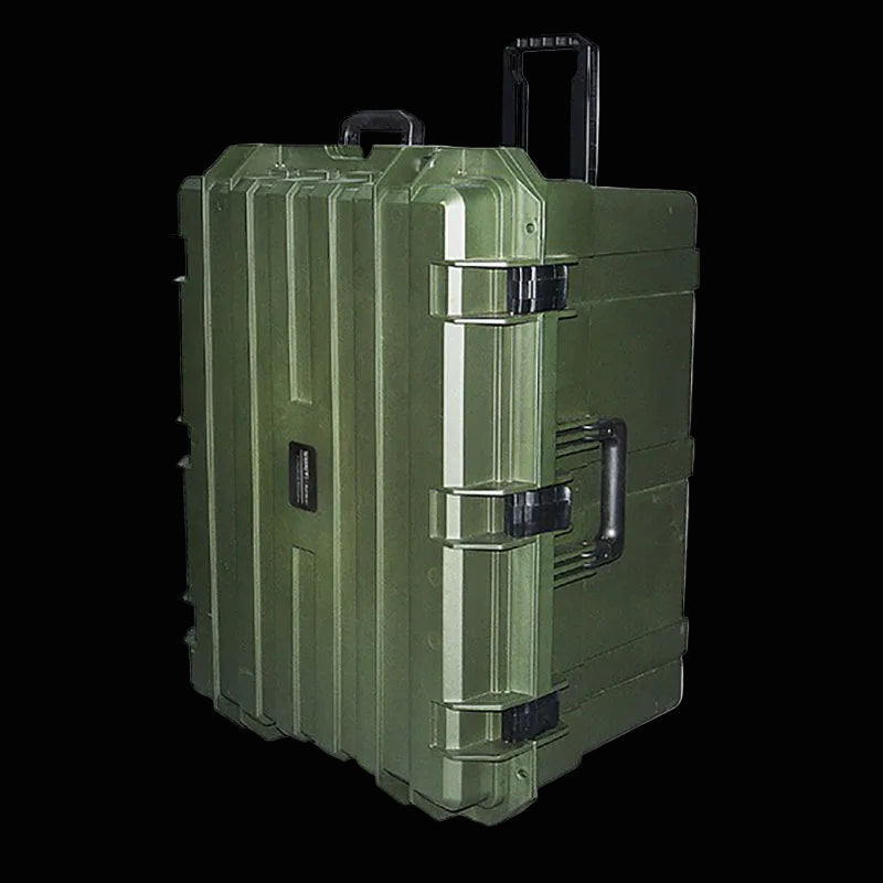 IP67 Waterproof Military Hard Case Organizer Trolly